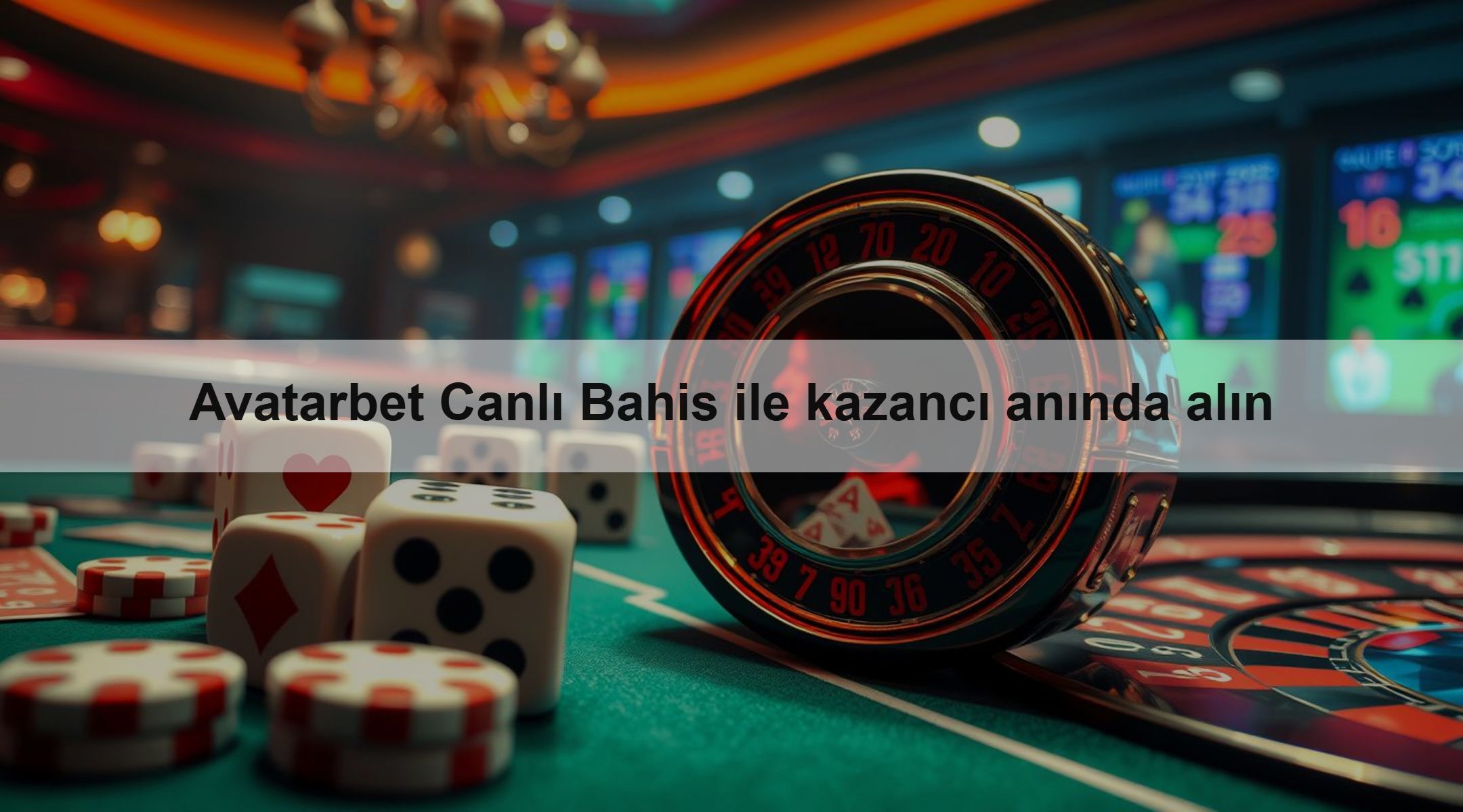 Avatarbet Canlı Bahis ile kazancı anında alın 1 Avatarbet Canlı Bahis ile kazancı anında alın