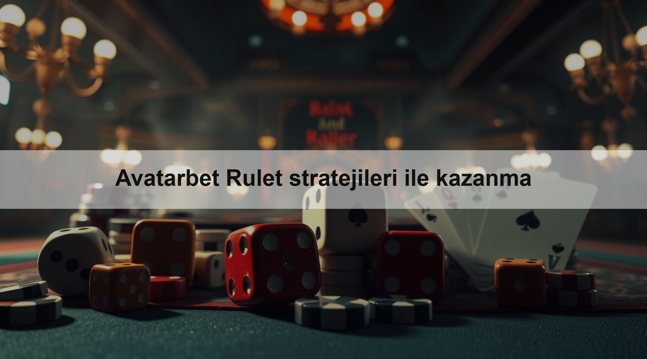 Avatarbet Rulet stratejileri ile kazanma 1 Avatarbet Rulet stratejileri ile kazanma